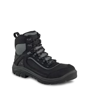 Women's Tradeswoman 6-inch Waterproof Safety Toe Boot Black 2345