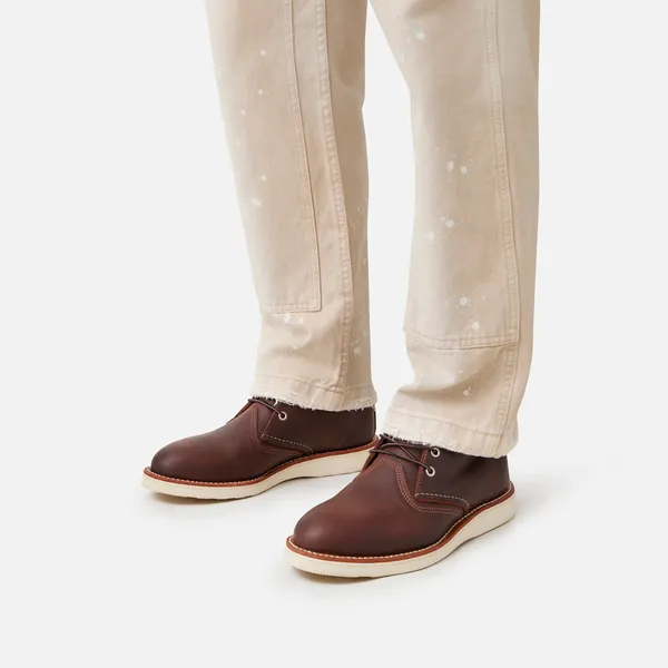 Men's Work Chukka in Dark Brown Leather 3141 - Image 2