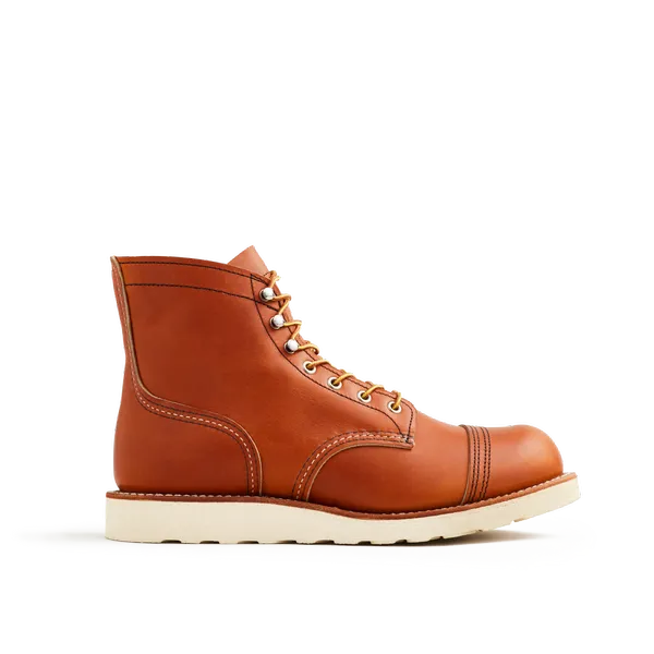 Men's Iron Ranger Traction Tred in Brown Leather 8089