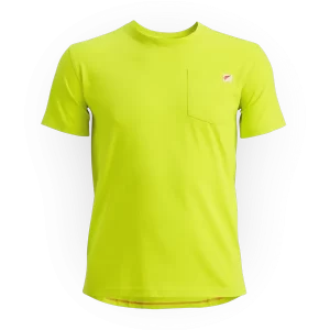 Men's Short Sleeve Pocket T-Shirt in Bright Green 98472
